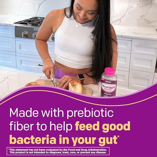 MiraLAX: MiraFIBER Gummies, 8g of Daily Prebiotic Fiber with B Vitamins to Support MiraLAX Au supplements