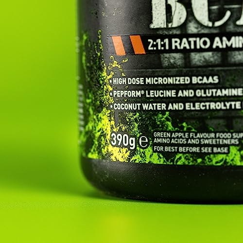 Grenade Defend BCAA Powder, Green Apple, 390 g (7 g BCAA's Per Serving - 30 Servings Grenade Au supplements