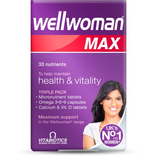 Vitabiotics Wellwoman Max, 84 Capsules Vitabiotics Au supplements