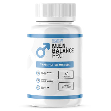 Men Balance Pro – Plant-Based Men’s Formula – Natural Capsules with Vitamins, Minerals & Botanical Extracts – Made in USA, Non-GMO, Vegetarian,GMP-Certified – 60 Capsules , 1 Month Supply Nature’s NutriWave Au supplements