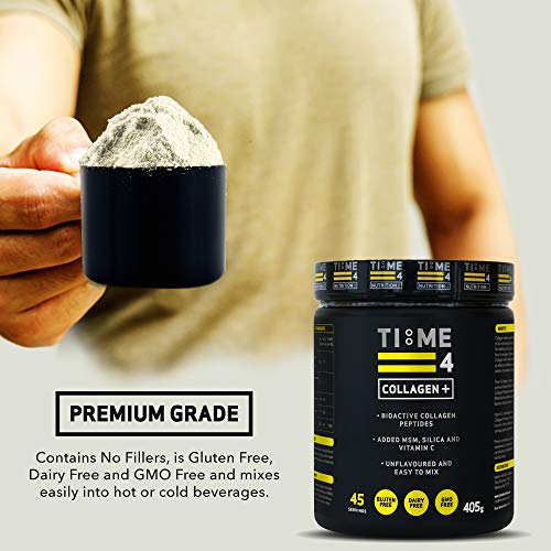 Time 4 Collagen + 45 Servings – Pure Hydrolysed Collagen Powder for Women & Men Time 4 Nutrition Au supplements