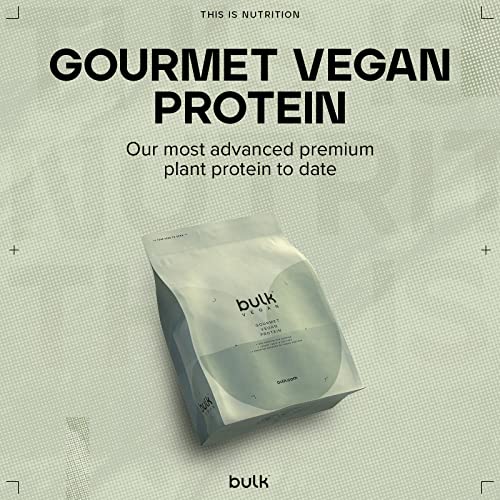 Bulk Gourmet Vegan Protein Powder, Strawberry, 700 g Bulk Au supplements