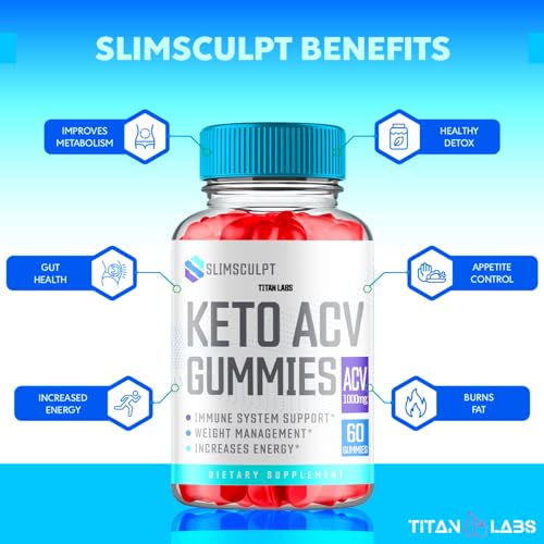 Slimsculpt Keto ACV Gummies, Slim Sculpt Keto ACV Gummies Advanced Weight Loss 1000MG Titan Labs Au supplements