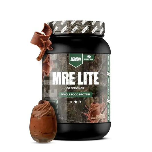 REDCON1 x Mossy Oak MRE Lite Whole Food Protein Powder, Chocolate Moose - Low Carb REDCON1AU supplements