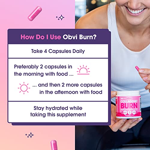 Obvi Collagenic Burn, Collagenic Fat Burner, Thermogenic Fat Burner for Weight Loss Obvi Au supplements