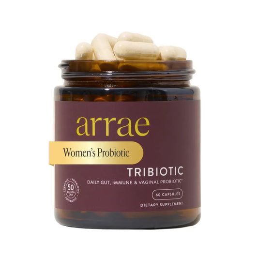 Arrae Tribiotic, Probiotics for Women, Support for Vaginal pH Balance, Gut, Immune, and Feminine Health, Prebiotics, ArraeAU supplements