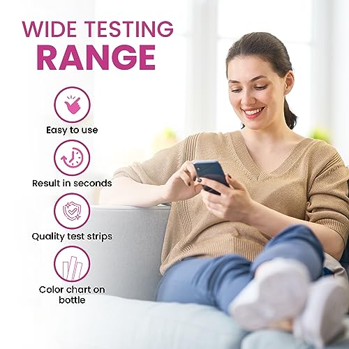 5-Minute Vaginal pH Test Kit for Women - 50 Premium-Quality Vaginal Heath pH Test Strips Included Leaping Lynx Au supplements