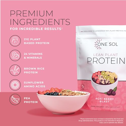 One Sol Protein Powder, Lean & Low Carb, No Bloating, Gluten Free, Lactose-Free One Sol Au supplements