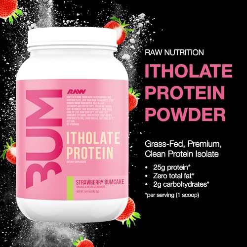 RAW Whey Isolate Protein Powder, Strawberry BumCake (CBUM Itholate Protein) RAW Au supplements