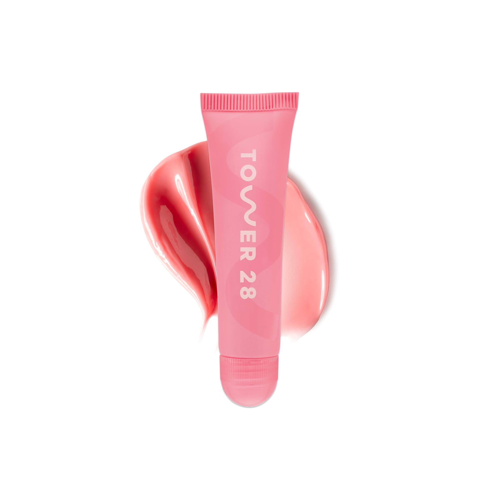 Tower 28 LipSoftie Tinted Lip Balm Treatment - Hydrating Glossy Balm + Overnight Lip Mask with Jojoba Oil + Shea Butter - Sweet, Cushiony Formula for Smooth, Soft Lips - Watermelon Kiwi (0.38 oz) Tower 28 Au supplements