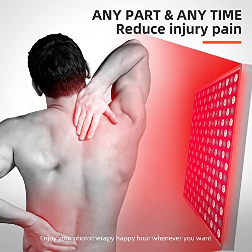 TherapSky Red Light Therapy Device 45W LED Red Infrared Light Therapy Lamp w/Remote Control and Timer therapsky Au supplements