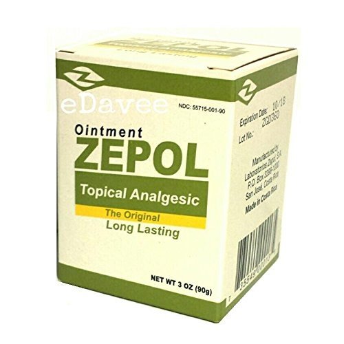 ZEPOL Analgesic Ointment 3oz Muscle Joint Pain Aches Backache Sprains Zepol Au supplements