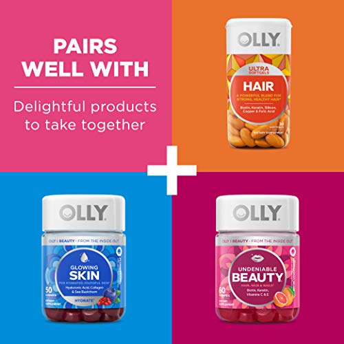 OLLY Collagen Gummy Rings, 2.5g of Clinically Tested Collagen, Boost Skin Elasticity & Reduce OLLY Au supplements