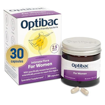 Optibac Probiotics for Women - Vegan Probiotic Supplement, Scientifically Formulated OptiBac Au supplements
