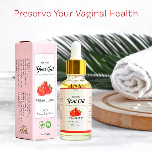MERICH Natural Yoni Oil | Feminine Yoni Detox Oil | Naturally Scented Vaginal Oil | Restores pH Balance ANGELYCIA Au supplements