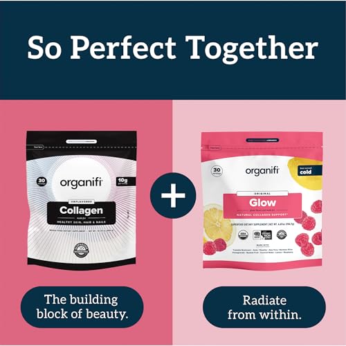 Organifi Collagen Powder - Fuller Hair, Stronger Nails, and Radiant Skin - Replenish Organifi Au supplements