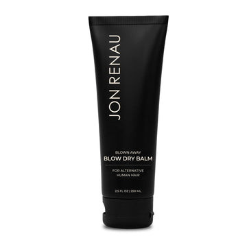Jon Renau Blown Away Blow Dry Balm for Human Hair Wigs, Shine Enhancing Styling Balm with UV and Color Protection, Lightweight Blow Dry Balm for Human Hair Toppers and Extensions, 2.5 Oz Jon Renau Au supplements
