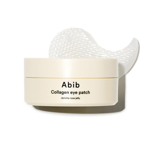 Abib Collagen Peptide Eye Patches for Wrinkles & Fine Line with Jericho Rose Jelly, 60 Count, Korean Skin Care abibUS supplements