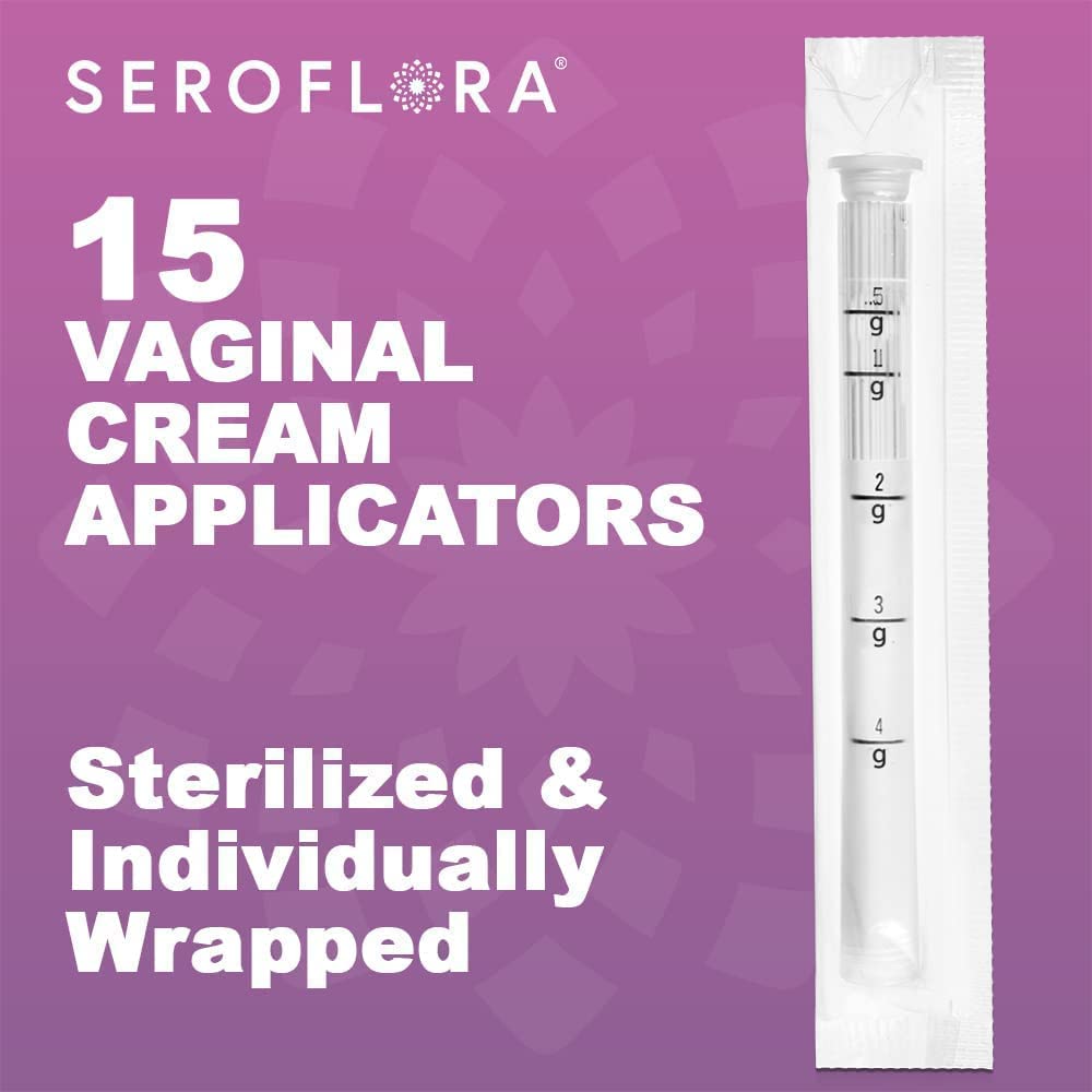 Seroflora Disposable Plastic Vaginal Applicators - Threaded End to Fit OTC Gels, Lubes or Creams Products SEROVERA Au supplements