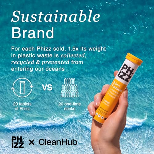 Phizz Electrolytes, Multivitamin & Hydration Tablets - 20 Effervescent Rehydration Electroly Phizz Au supplements