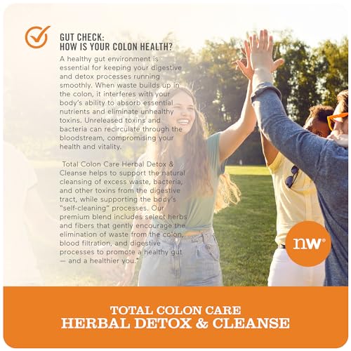 NatureWise Herbal Detox Cleanse Laxative Supplements | Natural Colon Cleanser Herb & Fiber Blend NatureWise Au supplements