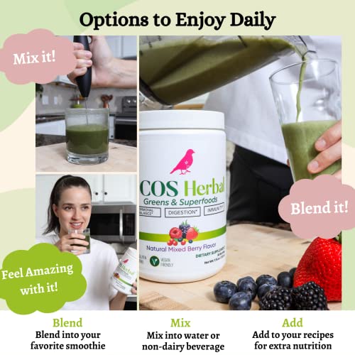 PCOS Herbal Green Superfood Probiotic Powder Mix: Hormonal Balance, Energy Boost PCOS Herbal Tea Au supplements