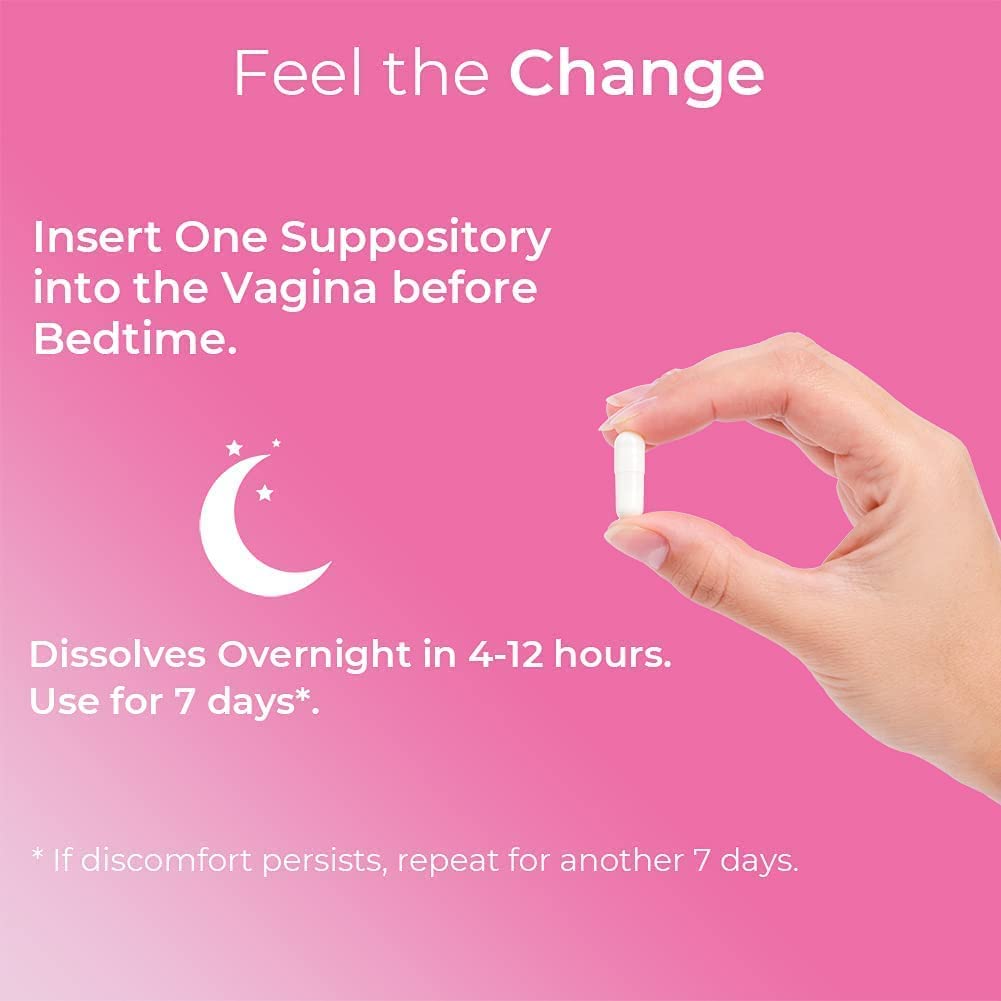 Natureland [40 Count Boric Acid Suppositories 600mg w/ [10 Pack] Vaginal Applicator - Feminine Care Natureland Au supplements