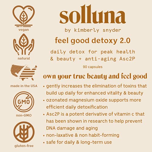 Solluna by Kimberly Snyder Feel Good Detoxy — Natural Colon Cleanse & Digestion SOLLUNA BY KIMBERLY SNYDER Au supplements