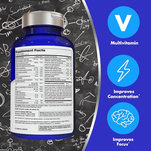 Focus Factor Nutrition for The Brain Improved Memory & Concentration Brain Supplement, 150 Count, 1 Pack (10407) Focus Factor Au supplements