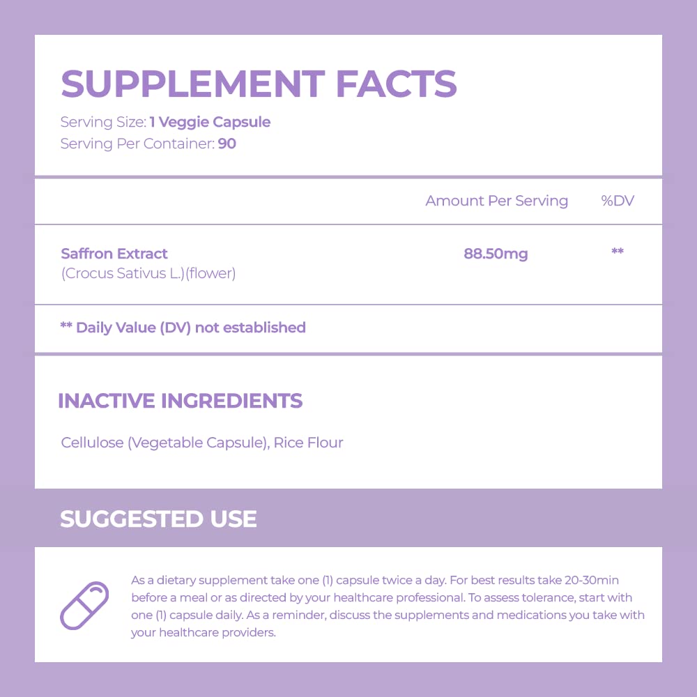 ACEWORKZ 100% Pure Saffron Extract - Appetite Suppressant for Weight Loss - Metabolis ACEWORKZ Au supplements