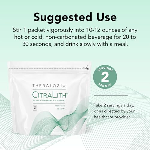 Theralogix CitraLith Vitamin & Mineral Supplement - 90-Day Supply - Kidney Health Theralogix Au supplements
