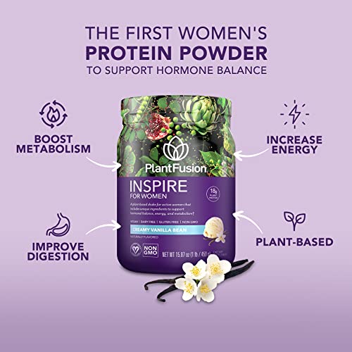PlantFusion Inspire Plant Protein Powder for Women - Low Carb Protein Powder for Lean PlantFusion Au supplements