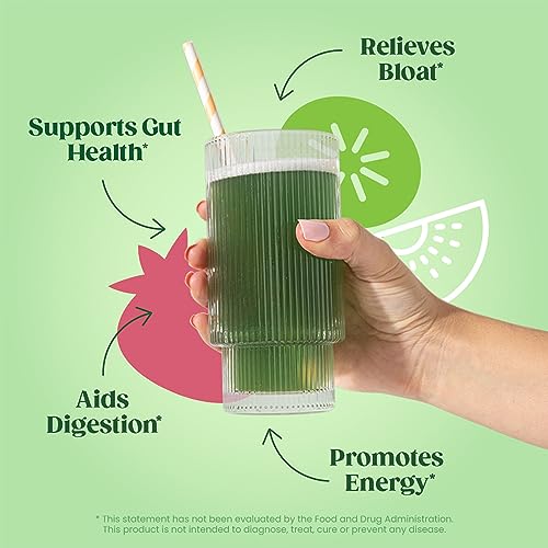 Bloom Nutrition Super Greens Powder Smoothie & Juice Mix (Strawberry Kiwi) Bloom Nutrition Au supplements