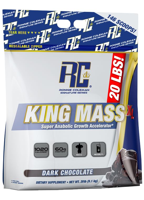 Ronnie Coleman Signature Series King Mass XL Protein Powder, Weight and Muscle Gainer Ronnie Coleman Signature Series Au supplements