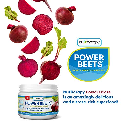 Nu-Therapy Power Beets - Super Concentrated Circulation Superfood - Dietary Supplement SlimFastUS supplements