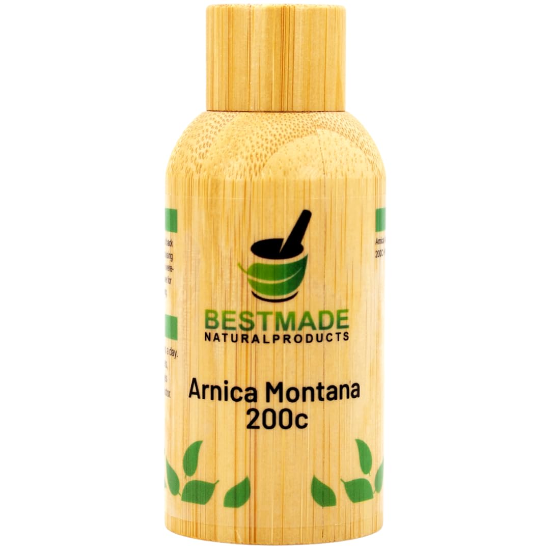 Bestmade Natural Products Turbo Arnica 200C - Comprehensive Arnica Pellets for Muscle Recovery, Soreness Relief, and Holistic Wellness Support, 350 Pellets Bestmade Naturalproducts.com Au supplements