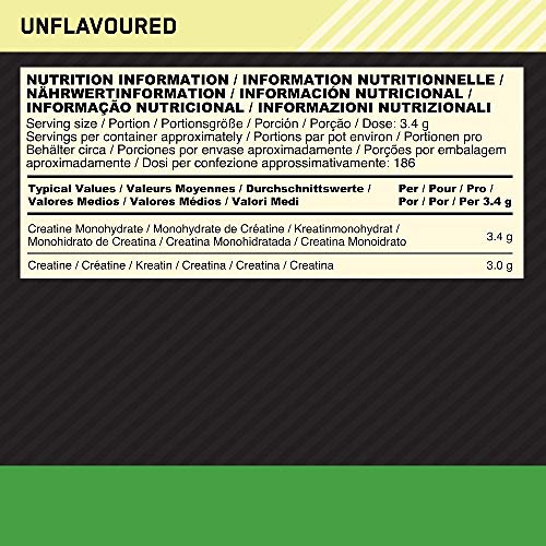 Optimum Nutrition Micronised Creatine Powder, 100% Pure Creatine Monohydrate Powder Optimum Nutrition Au supplements
