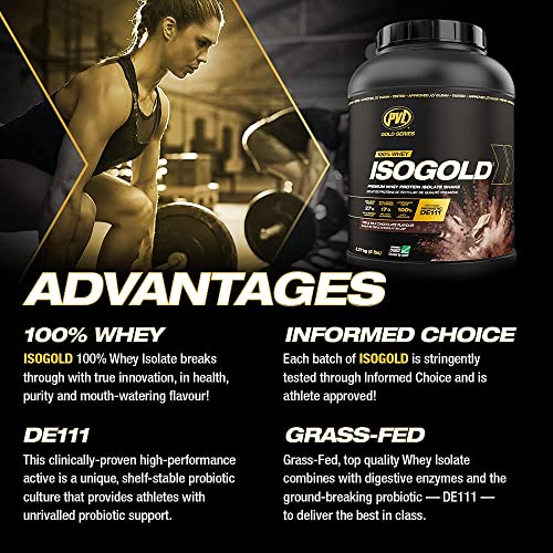PVL ISO Gold – Grass Fed - Premium Isolate 100% Whey Protein Shake - Orange Krush'd - 908 g PVL Au supplements
