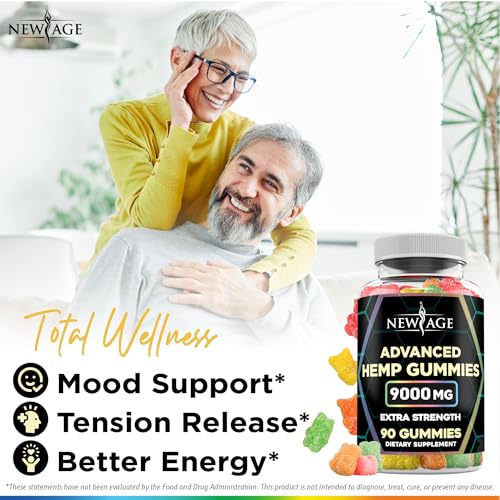 NEW AGE Naturals Advanced Hemp Gummies - Natural Hemp Oil Infused Gummies NEW AGE Au supplements