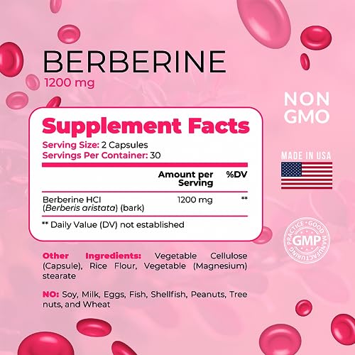 Coshisensu Berberine HCI 1200mg - Premium Berberine Supplements - 60 Capsules Coshisensu Au supplements