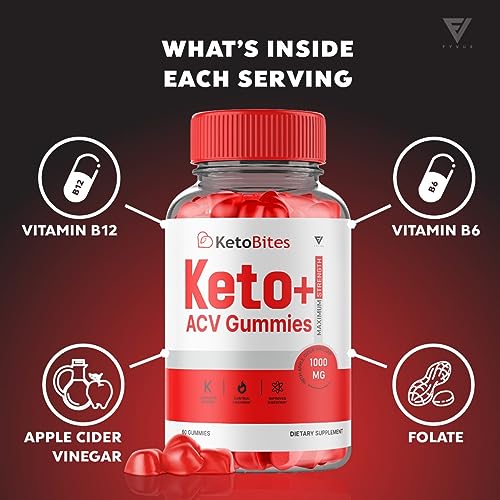 (3 Pack) Keto Bites ACV Gummies, KetoBites Keto ACV Gummies Advanced Weight Loss Fyvus Au supplements
