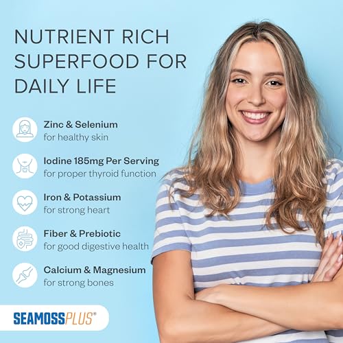 Power By Naturals Sea Moss Plus - USDA Certified Organic Wildcrafted Irish Power By Naturals Au supplements