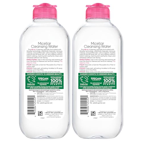 Garnier SkinActive Micellar Water for All Skin Types, Facial Cleanser & Makeup Remover Garnier Au supplements