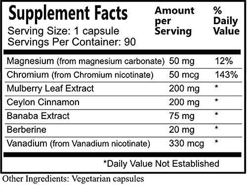 Daily Maunfacturing Carbo-Care™ (Magnesium, Chromium, Mulberry Leaf Extract, Ceylon Daily Manufacturing Au supplements