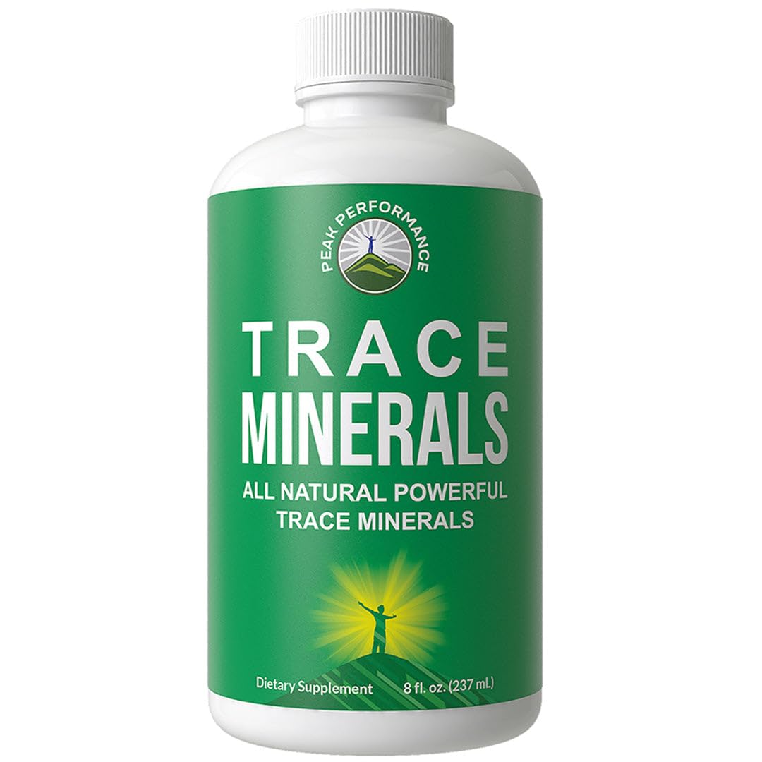 Ultra High Purity Trace Minerals Liquid Drops for Water. Ionic Plant Based Fulvic Trace Mineral Drop Supplement + Magnesium. Replenishes Natural Minerals, Electrolytes + Optimal pH Levels Peak Performance Au supplements