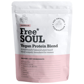 Free Soul Vegan Protein Powder | Formulated for Women | 600g | 20g Protein Free Soul Au supplements