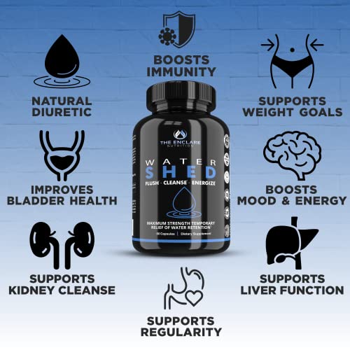 Water Pills Diuretic Water Retention, Liver Detox, Kidney Cleanse, Weight, Swelling THE ENCLARE NUTRITION Au supplements