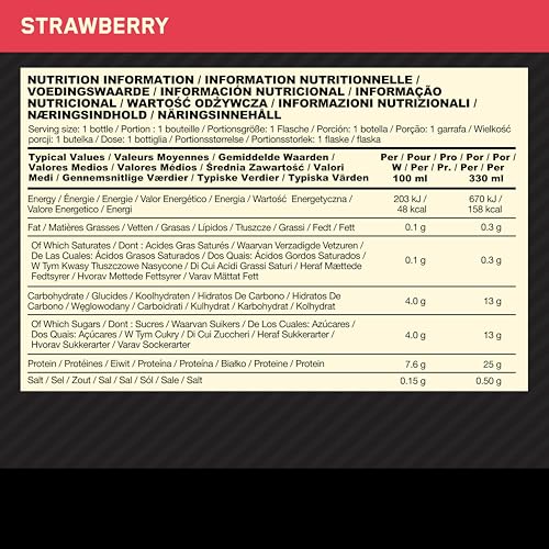 Optimum Nutrition High Protein Shake Bottles, Ready To Drink Healthy Snacks, No added Optimum Nutrition Au supplements