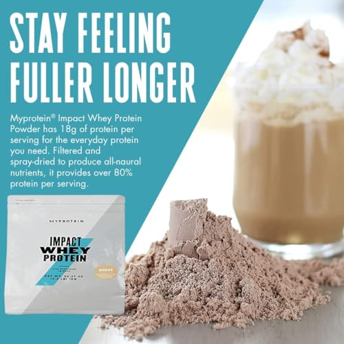 MyProtein Impact Whey Protein , Mocha Pouch, Size: 2.2lbs Myprotein Au supplements
